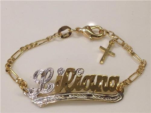 Personalized Baby Christining Baptism Name Bracelet Set /d21/ Jewelry Woxpa Woxpa - Jewelry - Woxpa - Jewelry