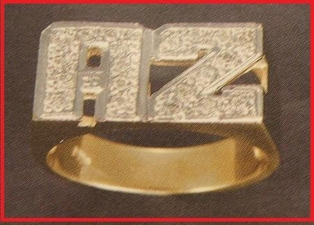 14k Gold Overlay Personalized Name Ring /a13/ Jewelry Woxpa Woxpa - Jewelry - Woxpa - Jewelry
