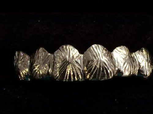 Customized 10k Gold Removable Gold Teeth / Caps / Grillz 6 Teeth /h28/ Jewelry Woxpa Woxpa - Jewelry - Woxpa - Jewelry