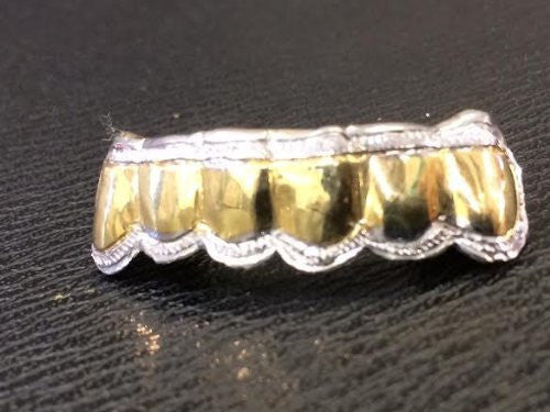 Customized 10k Gold Removable Gold Teeth / Caps / Grillz 6 Teeth /h29/ Jewelry Woxpa Woxpa - Jewelry - Woxpa - Jewelry