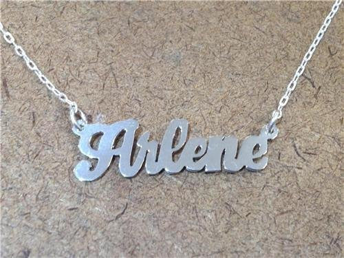 Personalized Silver 925 Any Name Necklace /b43/ Jewelry Woxpa Woxpa - Jewelry - Woxpa - Jewelry