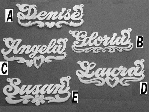Personalized Silver 925 Any Name Necklace /b45/ Jewelry Woxpa Woxpa - Jewelry - Woxpa - Jewelry