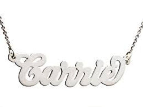 Personalized Silver 925 Any Name Necklace /b47/ Jewelry Woxpa Woxpa - Jewelry - Woxpa - Jewelry