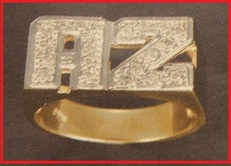 14k Gold Overlay Personalized Name Ring /a13/  Jewelry Woxpa  Woxpa - Jewelry - Woxpa - Jewelry