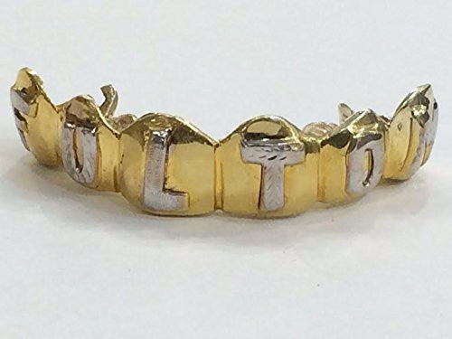 Customized 10k Gold Removable Gold Teeth / Caps / Grillz 6 Teeth /h2/  Jewelry Woxpa  Woxpa - Jewelry - Woxpa - Jewelry