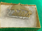 Personalized 14k Gold Plate Any Name 3D Necklace "Dolphin" or Any pic