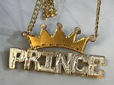 gold crown necklace